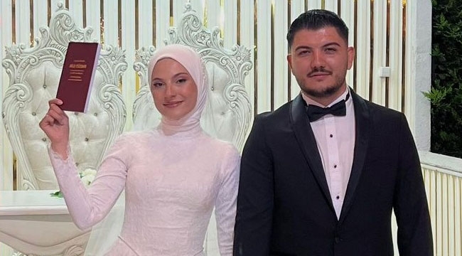 Sude ile Mustafa dünya evine girdi