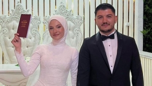 Sude ile Mustafa dünya evine girdi