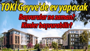 TOKİ Geyve'de ev yapacak
