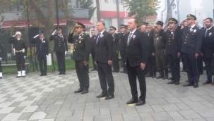 Atatürk, vefatının 87. yılında Geyve'de anıldı