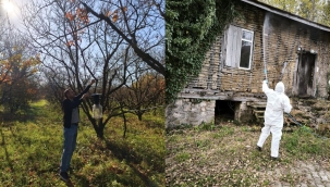 Geyve'de kokarca mücadelesi sürüyor