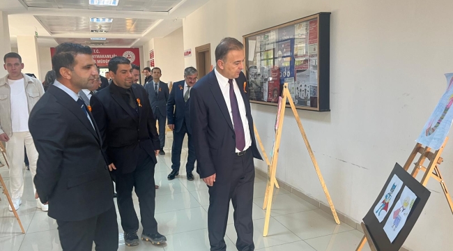 Geyve'de Lösemili Çocuklar Sergisi açıldı