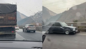 Geyve Devebağırtan mevkiinde korkutan kaza!