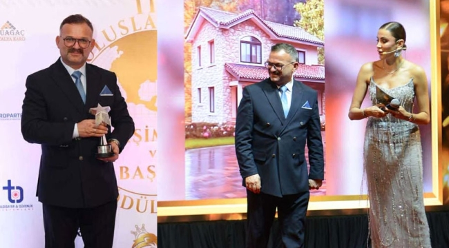 Geyveli iş insanına yılın "En Başarılı Çelik ve İnşaat Markası" ödülü