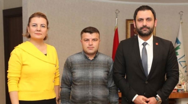 Gürkan Kar'dan İzmit Belediye Başkanı'na teşekkür ziyareti