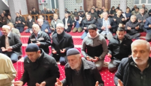 Akdoğan'da Regaip Kandili coşkusu