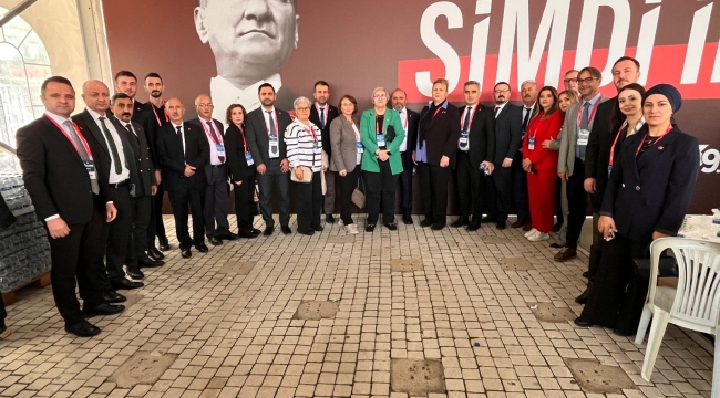 CHP Geyve örgütü Ankara'da genel kuruldaydı