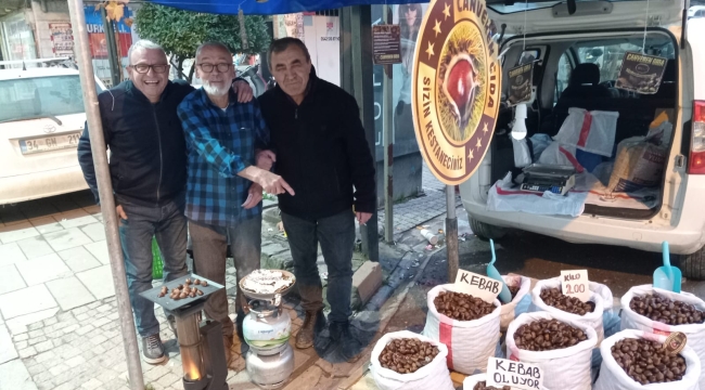 Geyve'de kestane zamanı