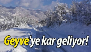 Geyve'ye Kar Geliyor: Hava Sıcaklığı -5 Dereceye Düşecek