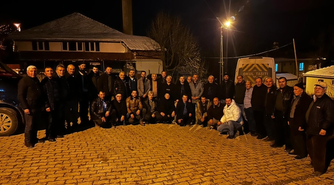 Geyveli muhtarlar Çine'de buluştu