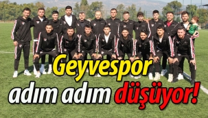 Geyvespor adım adım düşüyor