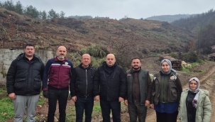 MHP Geyve teşkilatından ağaçlandırma programı