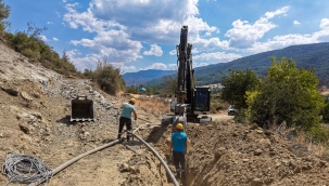 Şehren'e yeni su kaynağı!