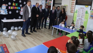 Geyve Akdoğan'da karne sevinci