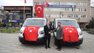 Geyve Belediyesi filosuna iki yeni araç daha ekledi