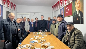 Geyve'de CHP'den İYİ Parti'ye ziyaret