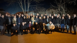 Geyveli muhtarlar Örencik'te buluştu