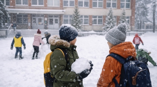 Sakarya'da taşımalı okullara kar tatili
