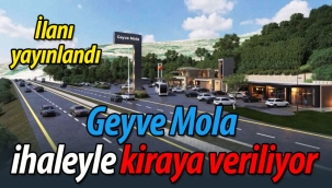 Geyve Mola ihaleyle kiraya veriliyor