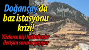 Doğançay'da baz istasyonu krizi! 