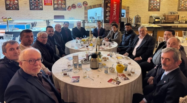 SP Geyve iftarına yoğun katılım