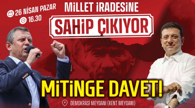 CHP Lideri Özgür Özel, yarın Sakarya'da!