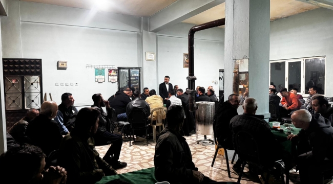 Geyve Anahtar Parti'den Sekiharman ziyareti