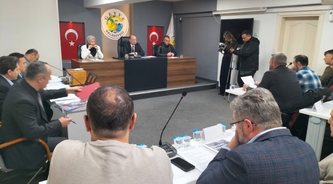 Geyve Belediye Meclisi Nisan toplantısı yapıldı