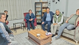 Geyve YRP eski Başkanı Halil Gül'den Mevlüt Özkan'a ziyaret
