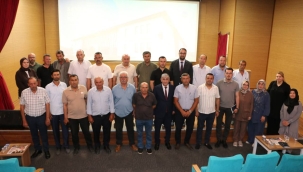 Büyükşehir Geyveli muhtarlarla buluştu