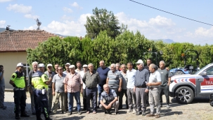 Geyve'de tratörler muayeneden geçti