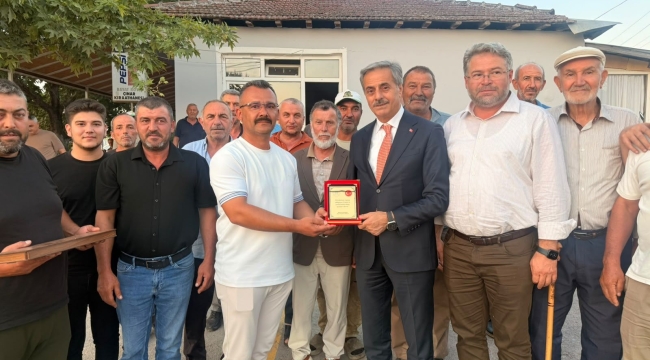 Başkan Alemdar, Geyve Bayat'ta vatandaşla buluştu