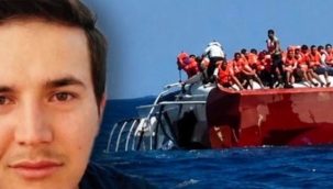 Eşini ve çocuğunu kurtardı, can yeleği için indiği gemiden çıkamadı