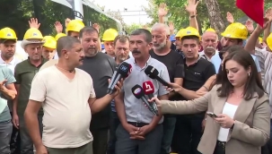 Madencilerin eylemi 8'inci gününde: 24 saat Bakanlık önünde kalacağız