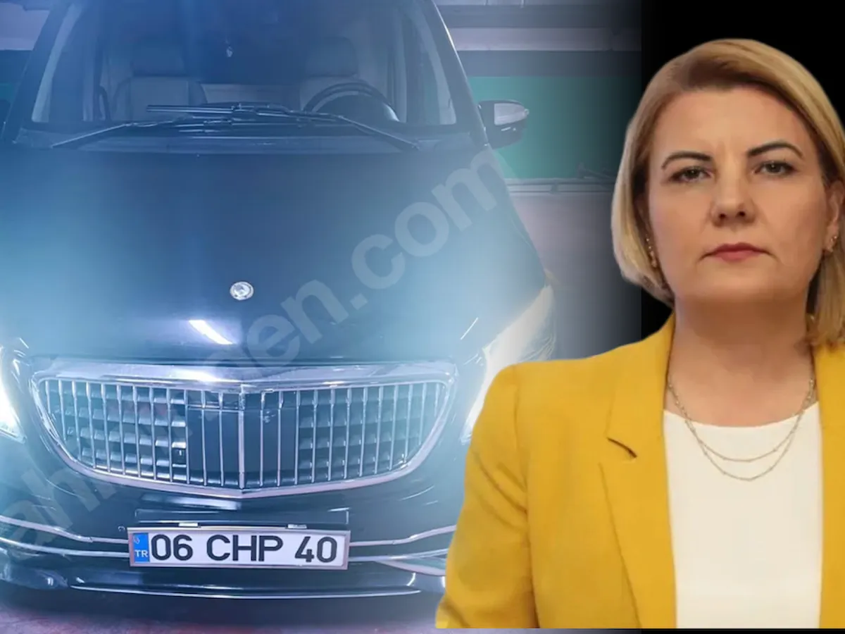 Plakası dikkat çekti... Fatma Kaplan Hürriyet makam aracını satışa çıkardı