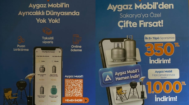 Aygaz'dan Sakarya'ya özel indirim!