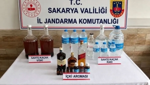 Geyve dahil 3 ilçeye sahte içki operasyonu