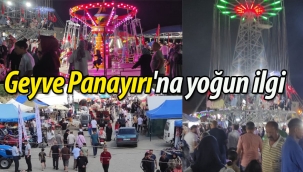 Geyve Panayırı'na yoğun ilgi