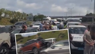 İstanbul'da 6 aracın karıştığı zincirleme kaza